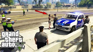 Patroli Kejar Kejaran Polisi Gendut Paling Kocak || GTA 5 Mod Polisi Indonesia