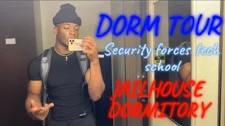 JAILHOUSE DORM TOUR!! Security Forces Tech School (Lackland Air Force Base)