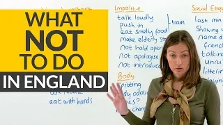 English Culture: Manners & How to be polite