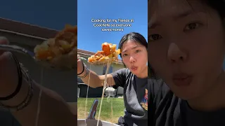 Coachella kimchi spam fried rice 🍚 #coachellafood