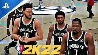 NBA 2K22 [PS5 HD] Brooklyn Nets vs Golden State Warriors | Next Gen Graphics Gameplay