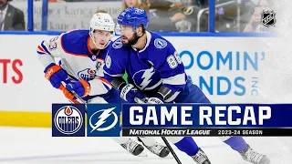 Oilers @ Lightning 11/18 | NHL Highlights 2023