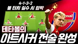 [아스날] 아트사커 변형 4132 포메이션 전술 - 전술두 FC 피파4