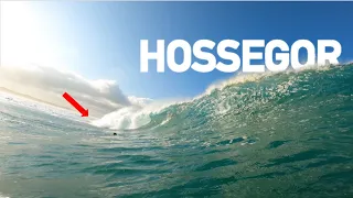 LA PLUS GROSSE SESSION DE MA VIE SUR HOSSEGOR ! ( je casse mon leash et rentre à la nage … )