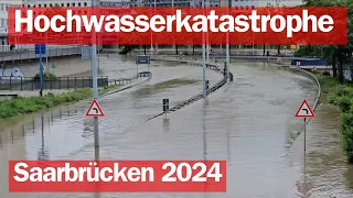 JAHRHUNDERT-HOCHWASSER in Deutschland Die Doku SAARLAND 2024 18. Mai in Saarbrücken