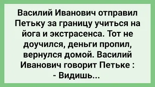 Как Василий Иванович Отправил Петьку за Границу! Сборник Свежих Смешных Жизненных Анекдотов!