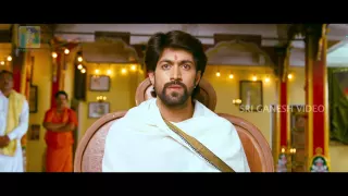 GajaKesari Kannda Movie Scene - Yash as Matadipathi | Superstar Yash Movies