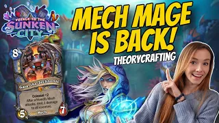 Mech Mage AND Allie back to Hearthstone!? | Voyage to the Sunken City | Theorycrafting [Hearthstone]