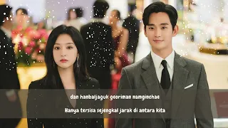 Heize (헤이즈) - Hold Me Back (멈춰줘) | Queen of Tears OST (Korean + Indonesian Lyrics)