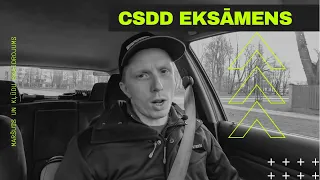 CSDD braukšanas eksāmens| eksāmena maršuts un kļūdu skairojums B kategorija