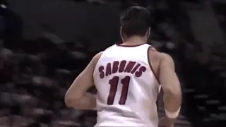 Arvydas Sabonis Passing Highlights vs Grizzlies (1995)