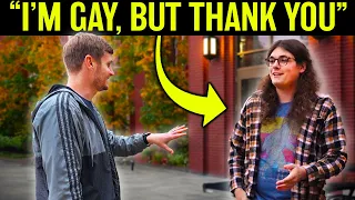 Christian Has Beautiful Conversation with Gay Man