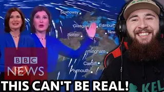 AMERICAN Reacts to BBC Weather BLOOPERS & FUNNY Moments! *HILARIOUS*