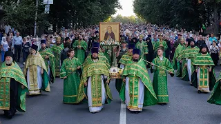 Принесение в Симбирскую епархию ковчега с честными мощами преподобного Сергия Радонежского