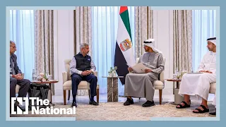 UAE President Sheikh Mohamed meets India’s external affairs minister