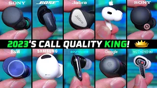 2023 TOP Earbuds for Phone Call Quality! 👑 (Tested in NOISY Public Place)