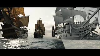 Pirates of the Caribbean: Dead Men Tell No Tales VFX breakdown by MPC