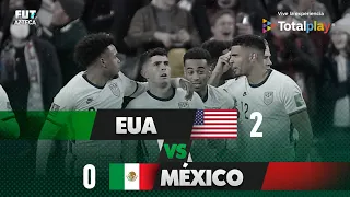 Estados Unidos 2-0 México | Resumen | Octagonal Final Rumbo a Qatar 2022