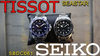 Seiko SBDC061 vs Updated Tissot Seastar 1000 which is the better diver? Dive Watch Comparison