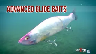 Glide Bait Mechanics - How to fish/swim a big glide bait