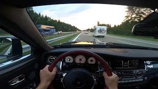 Rolls Royce Ghost Autobahn Cruising 255 KMH