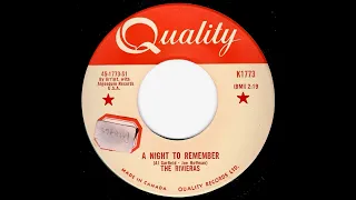A Night To Remember - The Rivieras [Canadian Press]