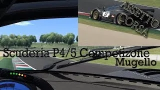 Assetto Corsa - Scuderia P4/5 Competizione - Hotlap 1:45:652 - Mugello