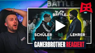 GamerBrother REAGIERT auf LEHRER vs SCHÜLER RAP BATTLE 🔥😂