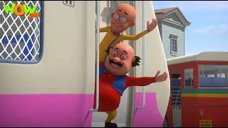 Train On Road | Motu Patlu New | S13 | Cartoons For Kids | #spot