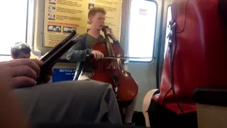 Amazing Cello on Bart (raw)