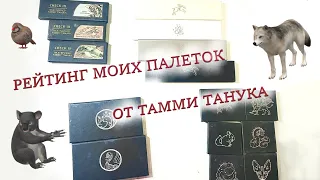 Рейтинг моих палеток от Тамми Танука