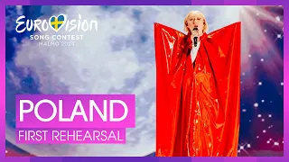 SNIPPET - LUNA - The Tower | Poland 🇵🇱 | First Rehearsal | Eurovision 2024