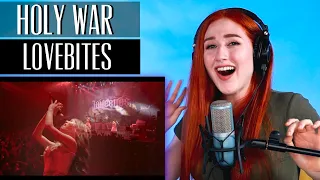 Lovebites... HOLY WAR | Vocal Coach First Time Reaction/Analysis