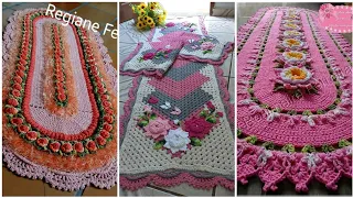 Impressive And Classy Handmade Crochet Floor Mats Designs //Crochet Rugs And Carpet Designs