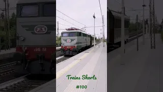 E646.158 + VETTURA STORICA!!! - Italian Railways #shorts #100