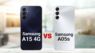 Samsung A15 4G vs Samsung A05s