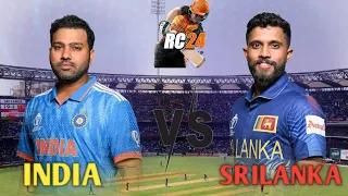 SRILANKA VS INDIA CRICKET MATCH LIVE IN REAL CRICKET 24 GAMEPLAY #16