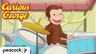 George's Drum Lessons | CURIOUS GEORGE