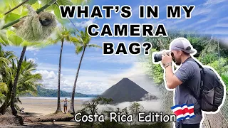 Camera bag for travel photography and video - Costa Rica