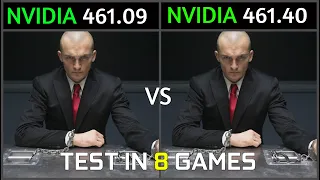 Nvidia Drivers 461.09 Vs 461.40 Test in 8 Games