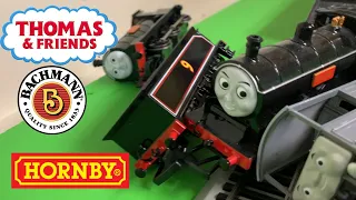 OVER 100 UNIT LONG TRAIN CHALLENGE! Thomas & Friends Locomotives and Cars