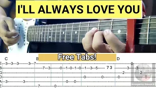 Michael Johnson - I'll Always Love You ❣️(Guitar Fingerstyle Cover) + Tabs + Chords