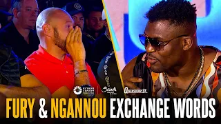 Francis Ngannou GOES OFF on Tyson Fury! Shows new side at Knockout Chaos Press Conference