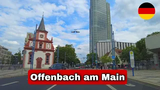 Offenbach am Main - Germany -  Driving Tour - 2021