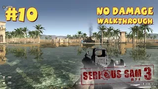 Serious Sam 3: BFE прохождение игры - Уровень 10: Затерянные Храмы Нубии (All Secrets + No Damage)