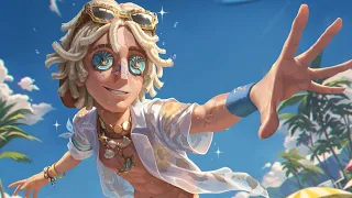 [NEW SKIN] S Skin Prospector Summer Frisbee and A Accessory Inflatable Dolphin! Identity V