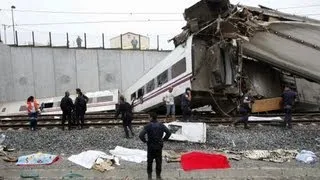 Headline: Death toll in Spain train derailment reaches 80
