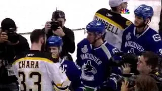 Bruins, Canucks handshake line after Game 7 - NBC