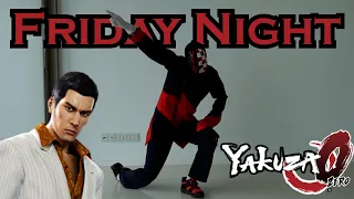 Yakuza 0 Dance Cover - Friday Night | Disco Freestyle | Flaming Centurion Choreography