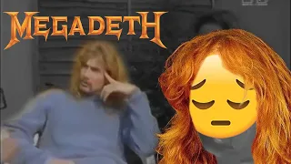 Dave Mustaine feeling pure pain